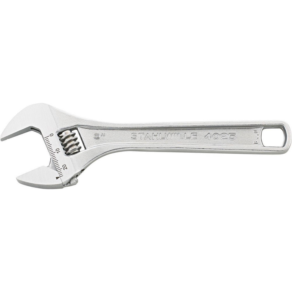 Adjustable Wrenches; Overall Length (Inch): 4 ; Finish: Chrome-Plated