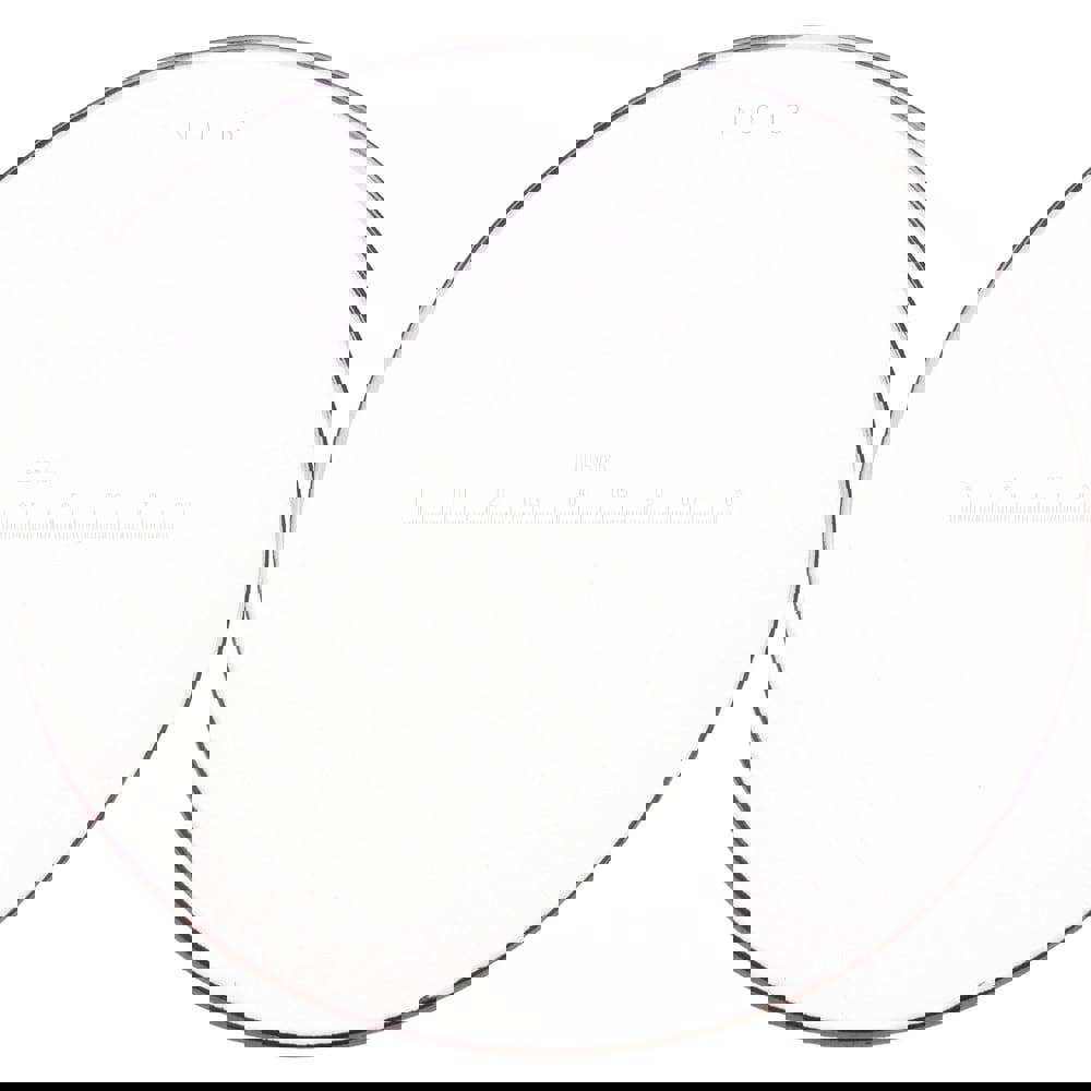 1-3/8 Inch Diameter, Optical Comparator Chart and Reticle