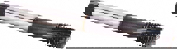 Spiral Flute Tap: M16x2, Metric, 4 Flute, Plug, 6HX Class of Fit, Powdered Metal, C, CrC & TiN Finish