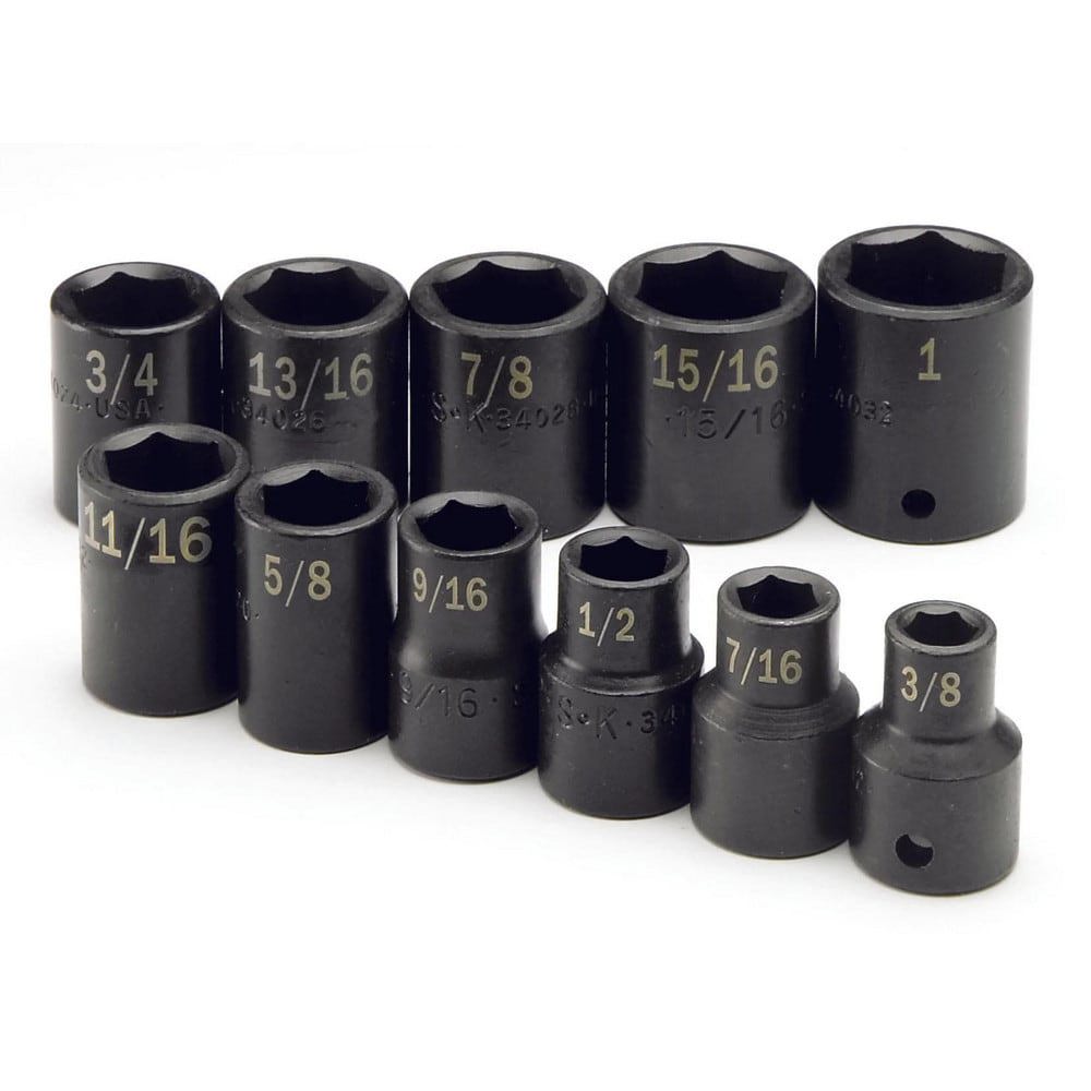 Impact Standard Socket Set: 11 Pc