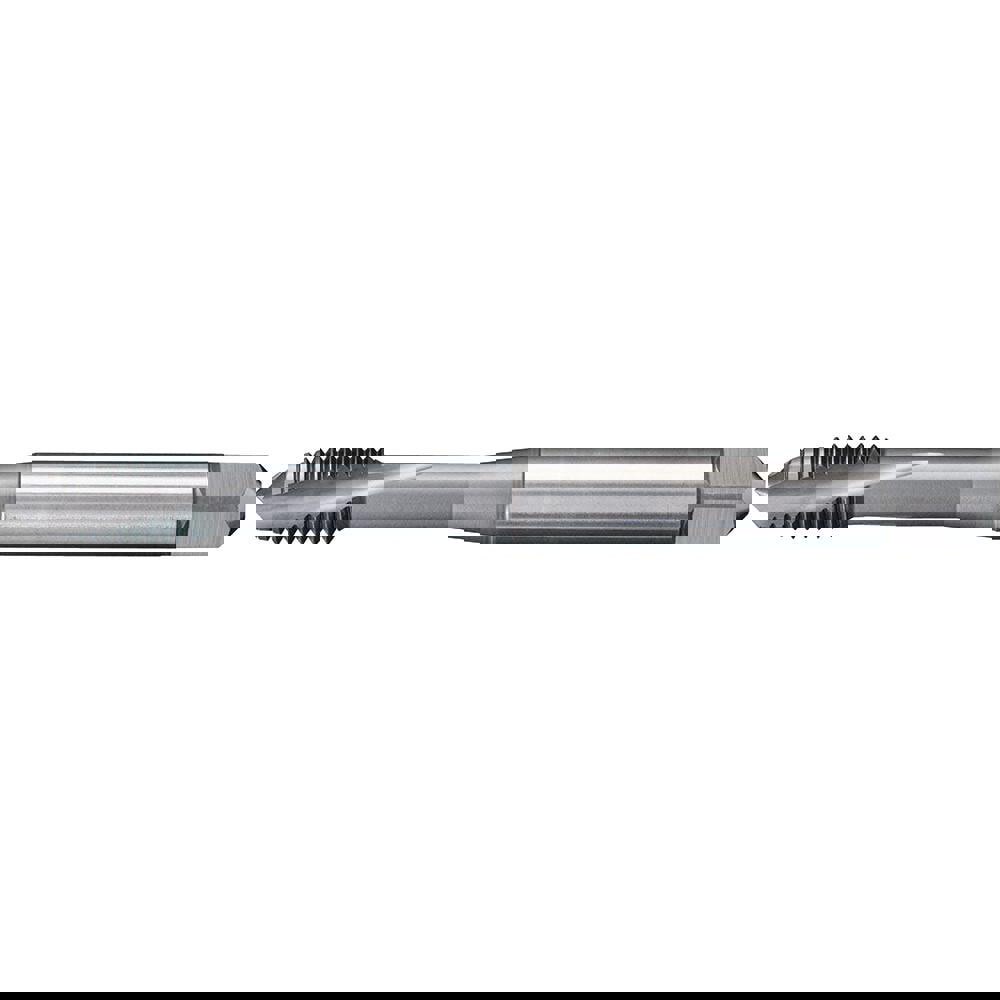 Spiral Flute Tap: M30x3.5 Metric, 5 Flutes, Plug, 6HX Class of Fit, Powdered Metal, TiCN Coated