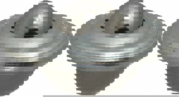 Ball Transfer: Carbon Steel, Round Base