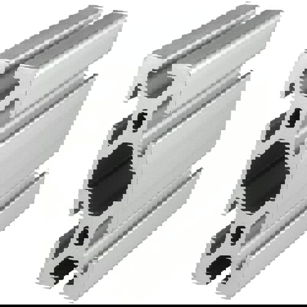 Framing; Frame Type: T-Slotted ; Duty Grade: Heavy-Duty ; Material: Aluminum Alloy ; Slot Location: Sextet ; Shape: Rectangle ; Finish: Clear Anodized