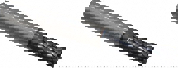 Square End Mill: 9/32'' Dia, 3/4'' LOC, 5/16'' Shank Dia, 2-1/2'' OAL, 4 Flutes, Solid Carbide