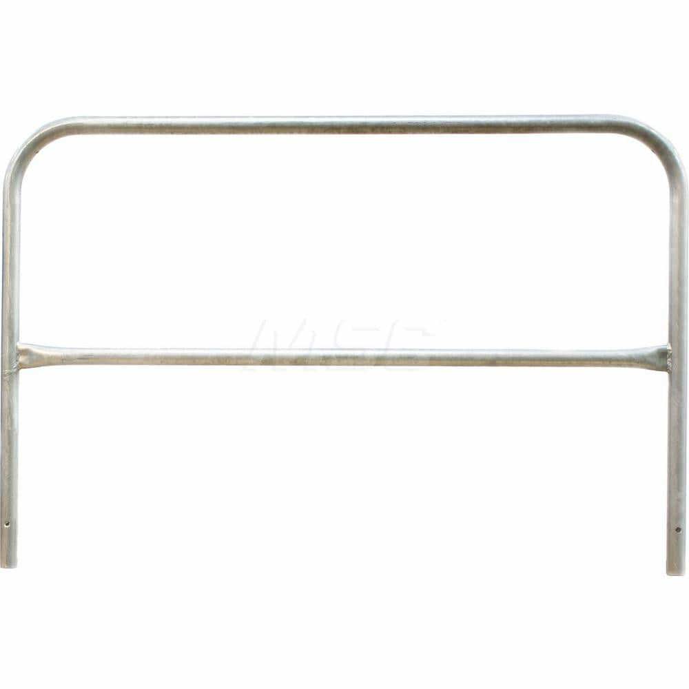 Heavy-Duty Guard Rail: Yellow, Galvanized, Steel