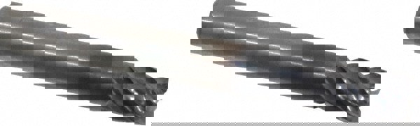 Square End Mill: 1/4'' Dia, 3/8'' LOC, 1/4'' Shank Dia, 2'' OAL, 4 Flutes, Solid Carbide