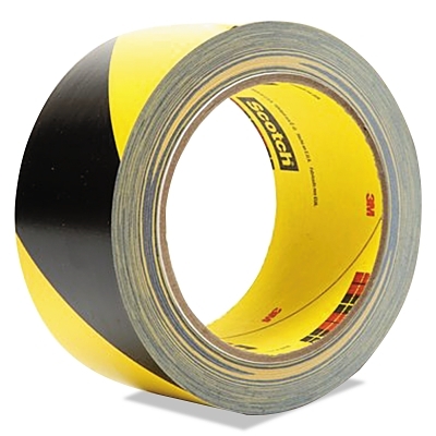 3M SAFETY STRIPE TAPE 5702 BLACK/YELLOW 2