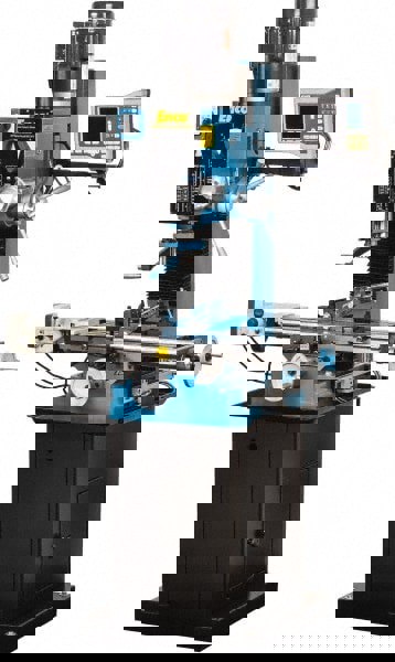 Mill Drill Machines; Spindle Speed Control: Geared Head; Drilling Capacity In Steel: 45.0 mm; 1.5620 in; Swing Distance (Inch): 20; Phase: 1; Table Length (Inch): 31-1/2; Left-hand Head Tilt: 90.0 0; Right-hand Head Tilt: 90.0 0; Table Width (Inch): 9-1/2