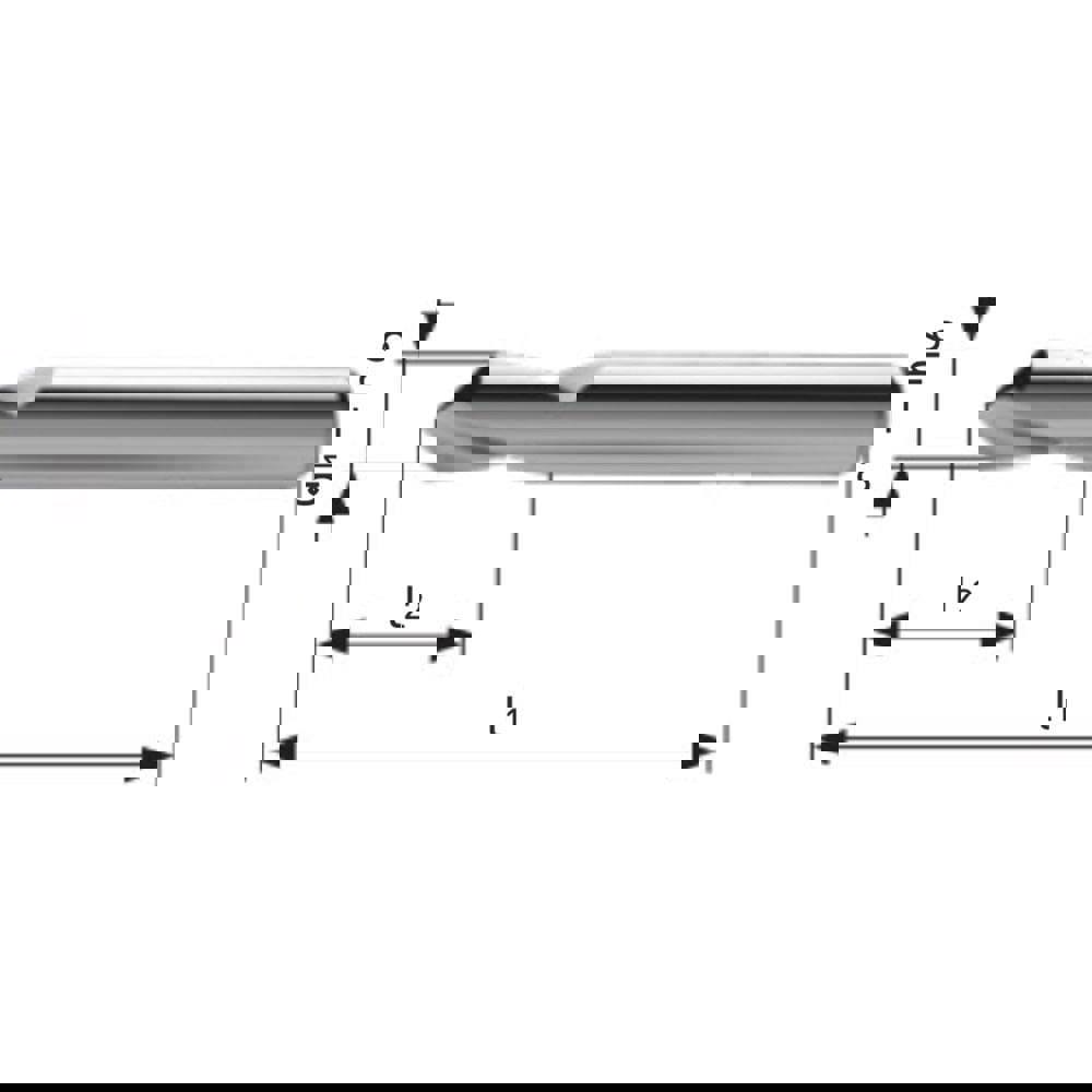 Spotting Drill: 4 mm Dia, 90 &deg; Point