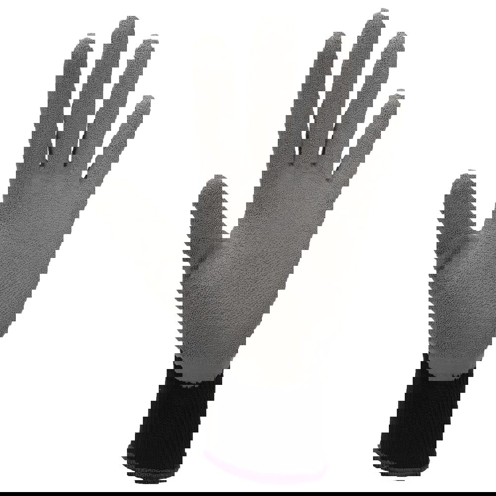 General Purpose Work Gloves: Large, Latex Coated, Cotton