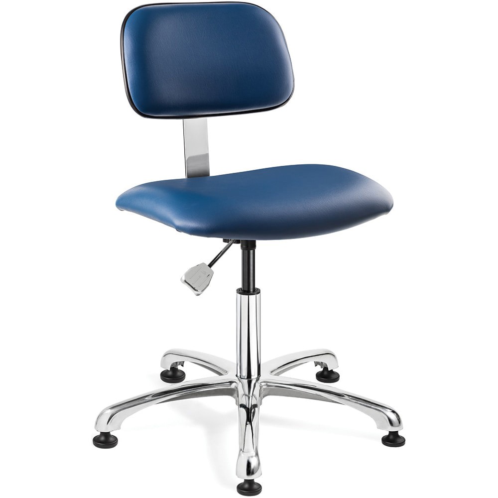 Task Chair: Vinyl, Adjustable Height, 15-1/2 to 20-1/2
