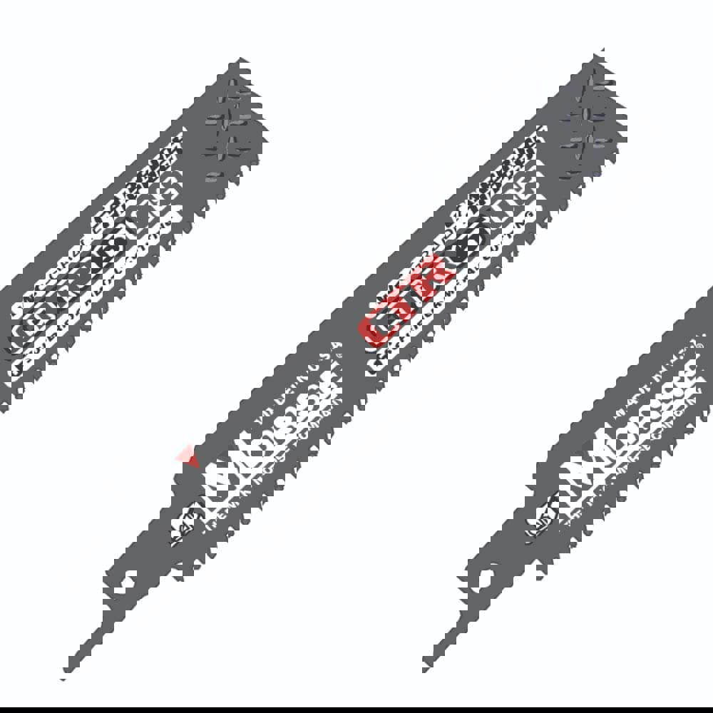 Reciprocating Saw Blade: 6
