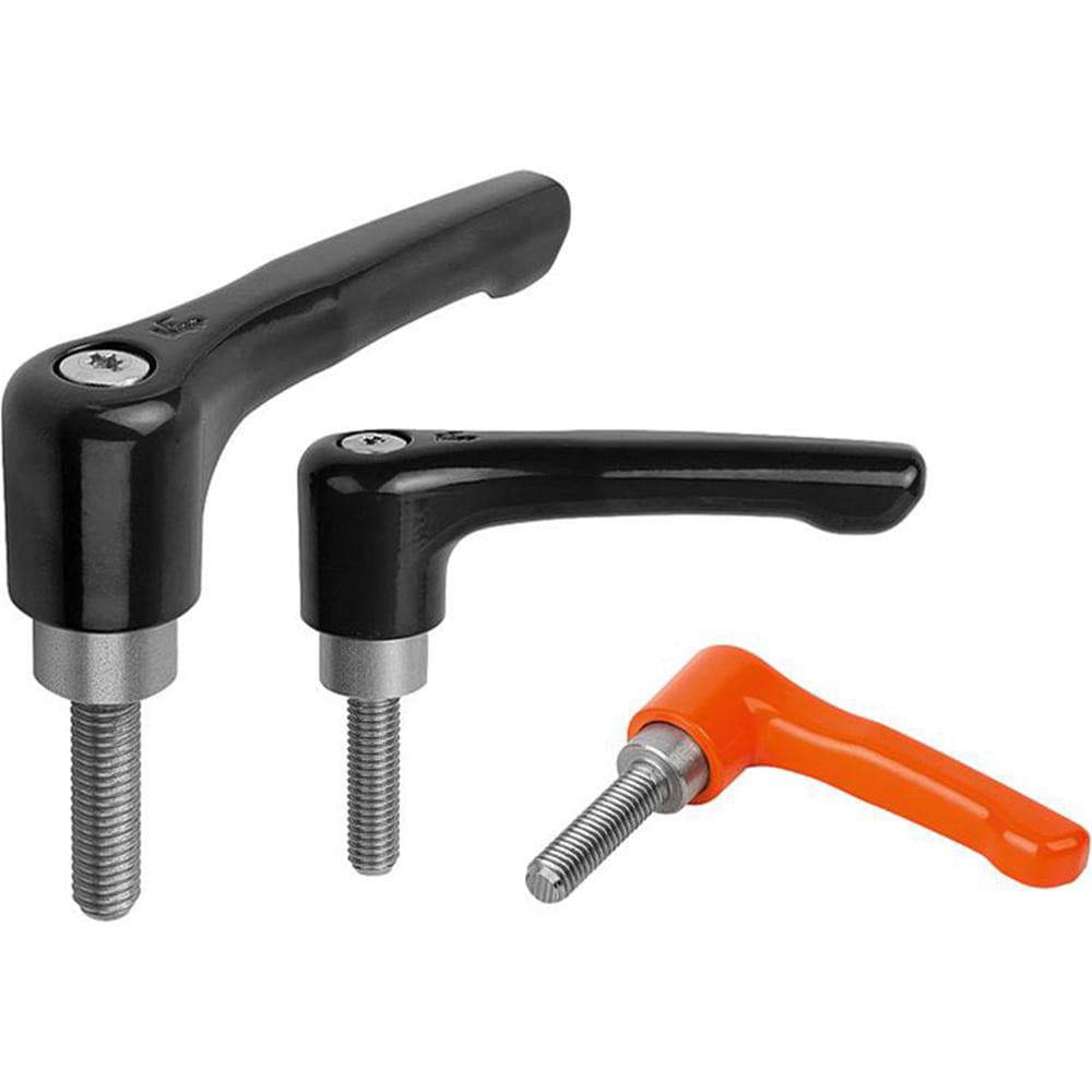 Clamp Handle Grips; For Use With: Small Tools; Utensils; Gauges ; Grip Length: 1.8500 ; Material: Die Cast Zinc ; UNSPSC Code: 40151566