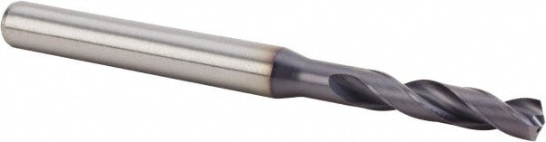 Screw Machine Length Drill Bit: #16 (0.1770) Dia, 140 deg, Solid Carbide