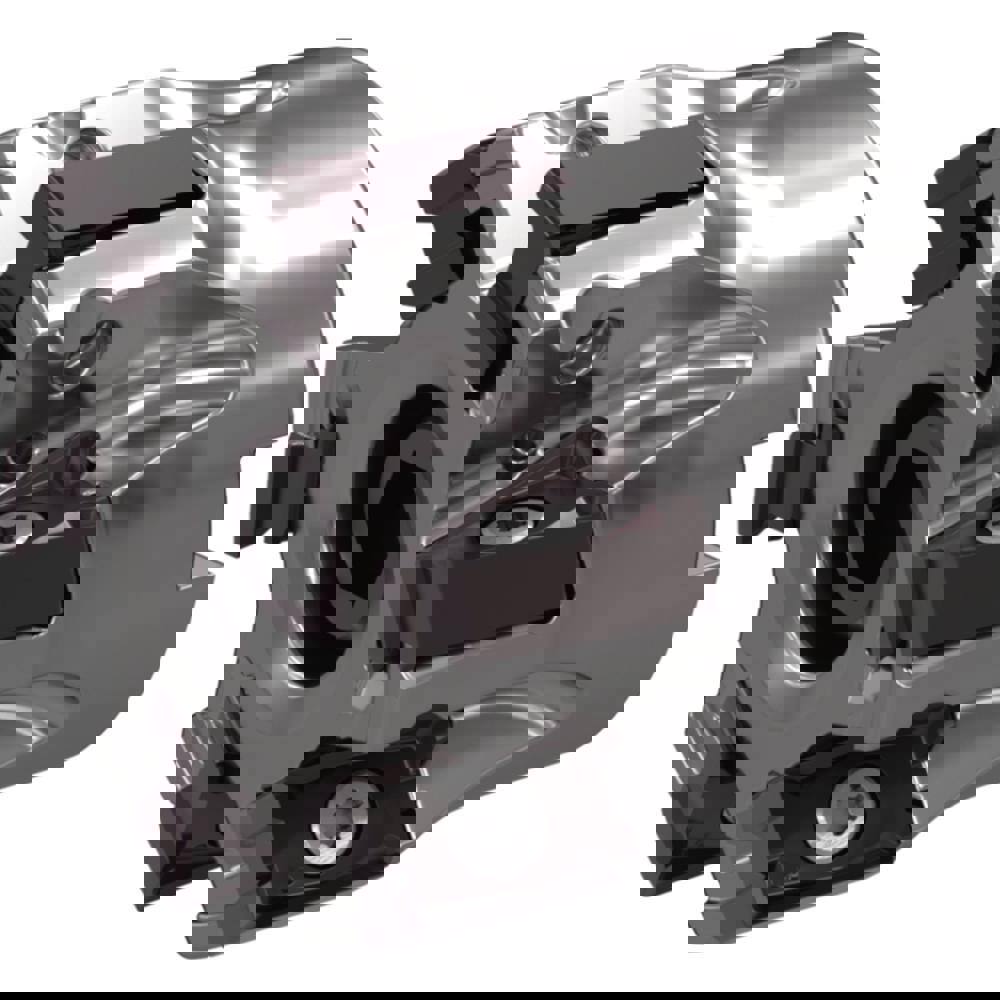 Indexable Square-Shoulder Face Mills; Minimum Cutting Diameter (Decimal Inch): 2.0000 ; Maximum Cutting Diameter (Decimal Inch): 2.0000 ; Maximum Depth of Cut (Decimal Inch): 0.5910 ; Arbor Hole Diameter (Decimal Inch): 0.7500