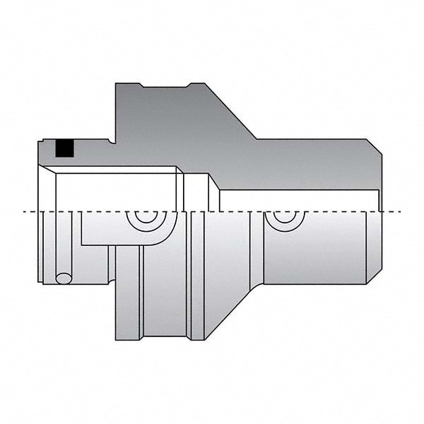 65mm Diam Radial Clamp Cylindrical Shank Adapter Modular Reamer Body