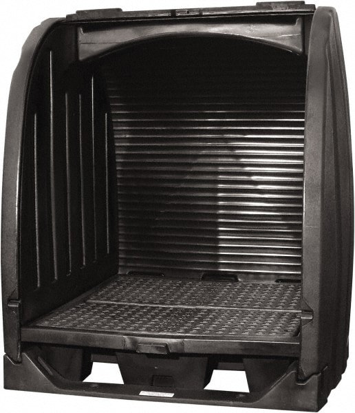 Drum Storage Units & Lockers; Product Type: Drum Storage Unit ; Spill Capacity: 66.0 ; Maximum Load Capacity: 2000.0 ; Overall Height: 69.0; 5.75 ; Overall Length: 65.0; 5.41