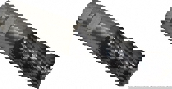 Square End Mill: 1'' Dia, 2-1/4'' LOC, 1'' Shank Dia, 5'' OAL, 4 Flutes, Solid Carbide