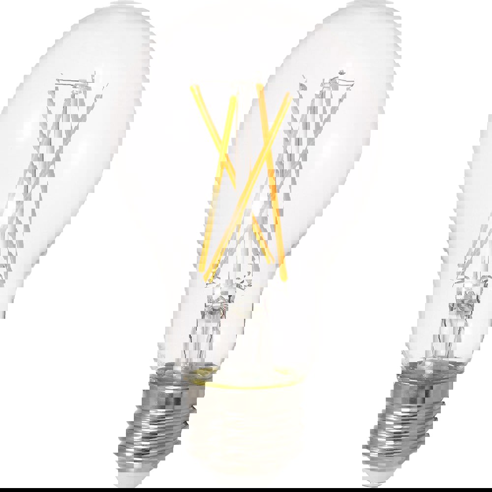 LED Lamp: Commercial & Industrial Style, 5.5 Watts, A19, Medium Screw Base