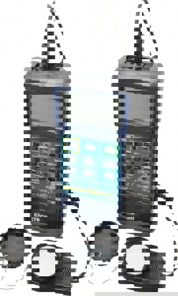 9 Volt Battery, 5,000 FC, LCD Display, Color Corrected Photodiode, Light Meter