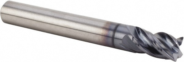 Corner Radius End Mill: 3/8