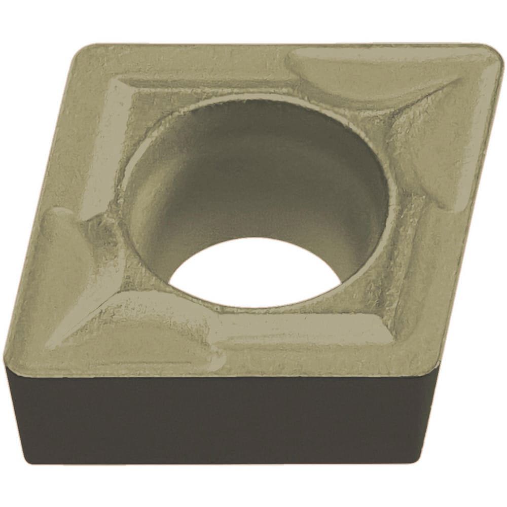 Turning Inserts; Relief Angle: 7.000 ; Insert Style: CCMT ; Corner Radius (mm): 1.20 ; Corner Radius (Inch): 3/64 ; Corner Radius (Decimal Inch): 0.0469 ; Included Angle: 80.00