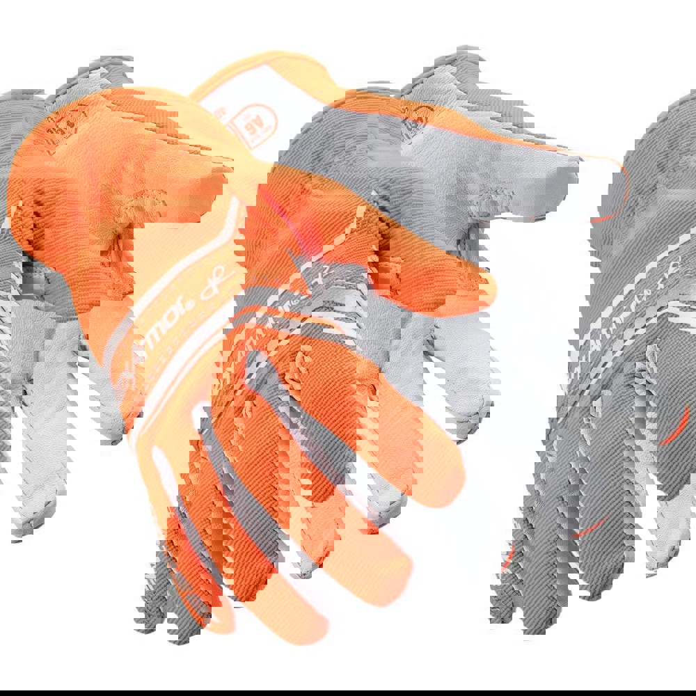 Work & General Purpose Gloves; Cuff Style: Slip-On ; Primary Material: Synthetic ; Coating Material: Goatskin; Leather ; Coating Coverage: Palm ; Grip Surface: Smooth ; Men's Size: Medium