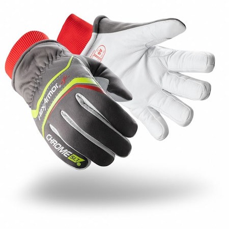 Work & General Purpose Gloves; Glove Material: Goatskin Leather, C100 Thinsulate ; Lining Material: Cotton/Polyester ; Back Material: Polyester ; Cuff Style: Knit ; Primary Material: Leather ; Coating Material: Uncoated