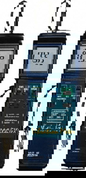 Vibration Meters; Meter Type: Vibration Meter ; Vibration Measurement Range: 10Hz-1kHz ; Display Type: Digital ; Minimum Velocity (Inches per Second): 0.02 ; Minimum Velocity (Millimeters per Second): 0.5 ; Maximum Velocity (Inches per Second): 7.87