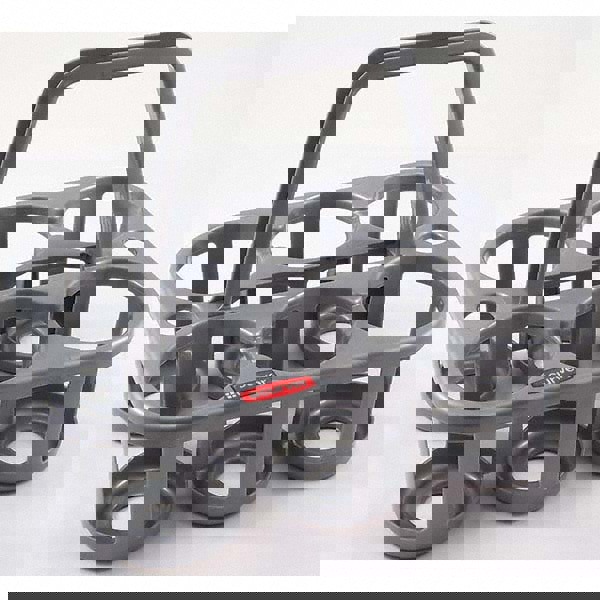 Polyethylene Dividable Storage Tote: 33 lb Capacity