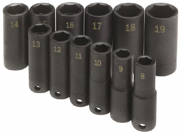 Deep Impact Socket Set: 12 Pc