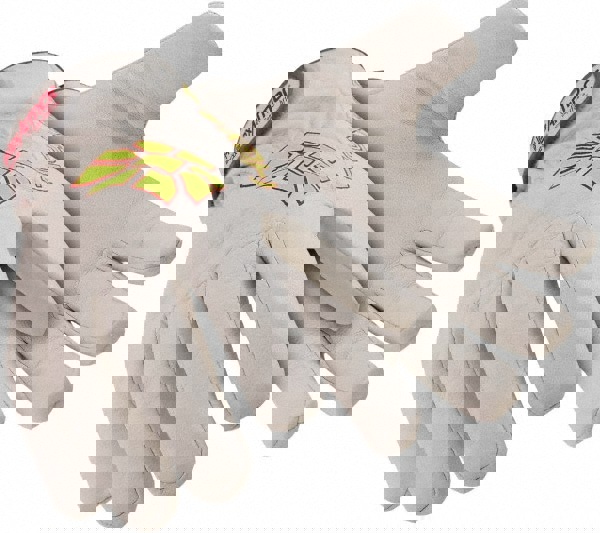 Cut-Resistant & Puncture-Resistant Gloves: Size Large, ANSI Cut A8, ANSI Puncture 4, Series Chrome