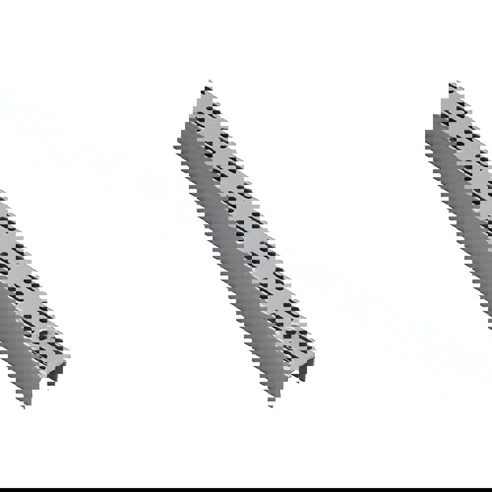 Brackets; Bracket Type: Double Shelf Standard ; Mount Type: Screw-On ; Length (Inch): 28 in ; Bracket Material: Metal ; Overall Width: 0.5 in ; Finish: Titanium