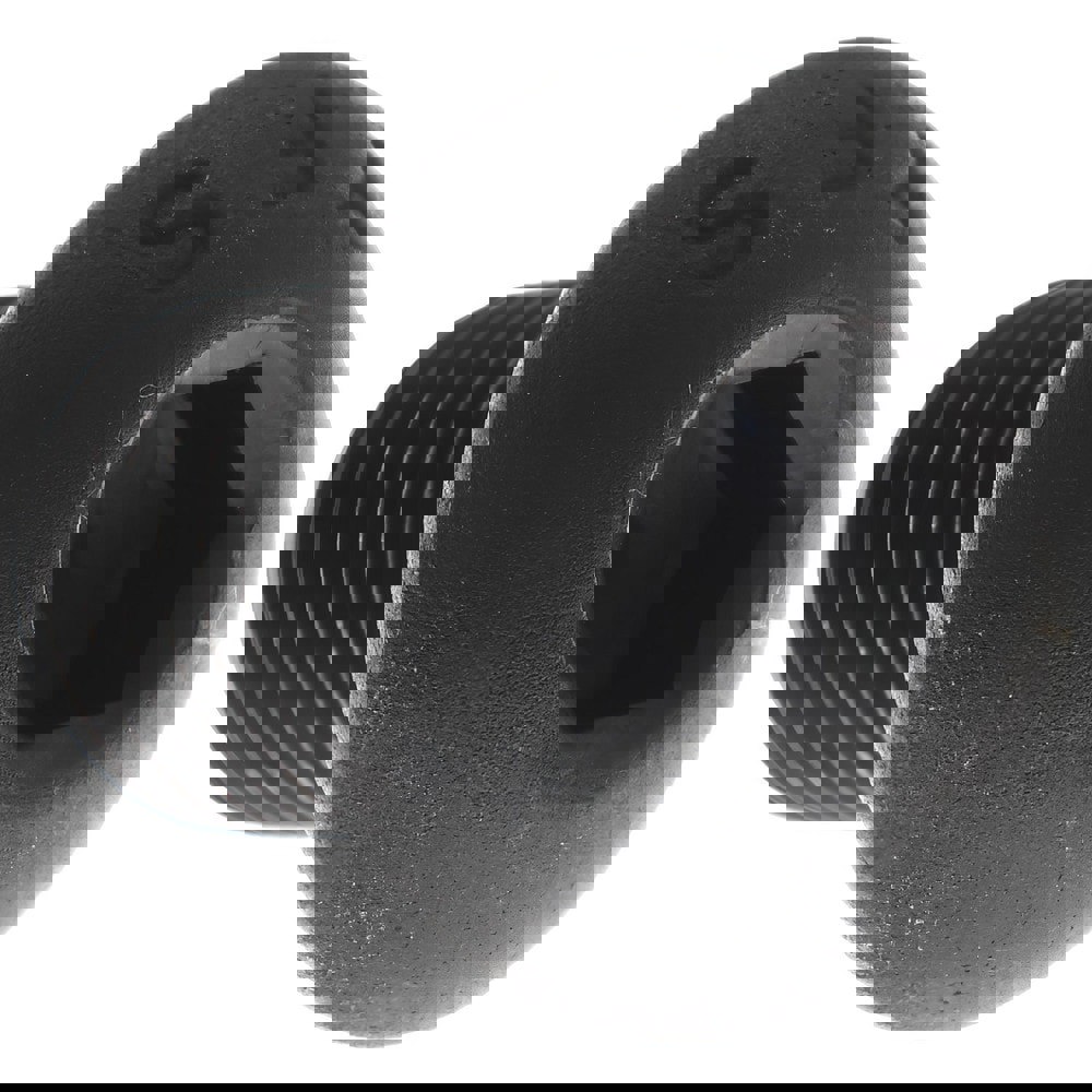 Button Socket Cap Screw: 3/8-24 x 1/2, Alloy Steel, Black Oxide Coated