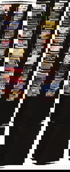 Pamphlet & Literature Displays; Type: Rotary Literature Rack; Product Type: Rotary Literature Rack; Number of Compartments: 44; Overall Width: 14.130; 14.13 in; Overall Width: 14.13 in; Overall Depth: 14.130; 14.13 in; Overall Depth: 14.13 in; Overall Hei