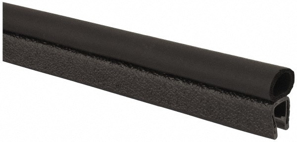 1/4 Inch Thick x 0.42 Inch Wide, PVC/EPDM, Trim Seal Wear Strip