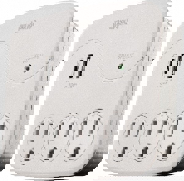 Electrical Outlet Adapters; Adapter Color: White