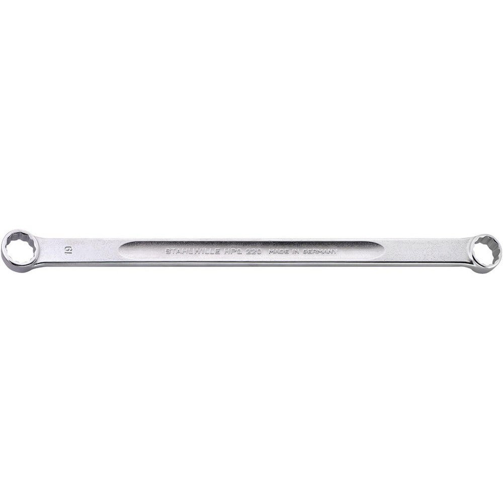 Box Wrenches; Wrench Type: Offset Box End Wrench ; Size (mm): 19 x 22 ; Double/Single End: Double ; Wrench Shape: Straight ; Material: Chrome Alloy Steel ; Finish: Chrome