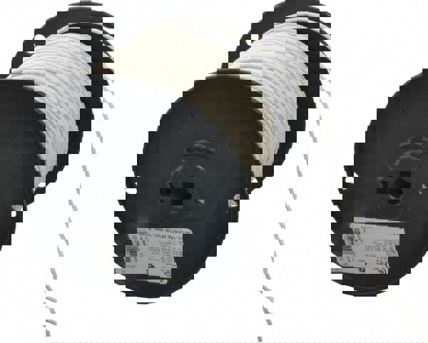 18 AWG, 16 Strand, White Machine Tool Wire