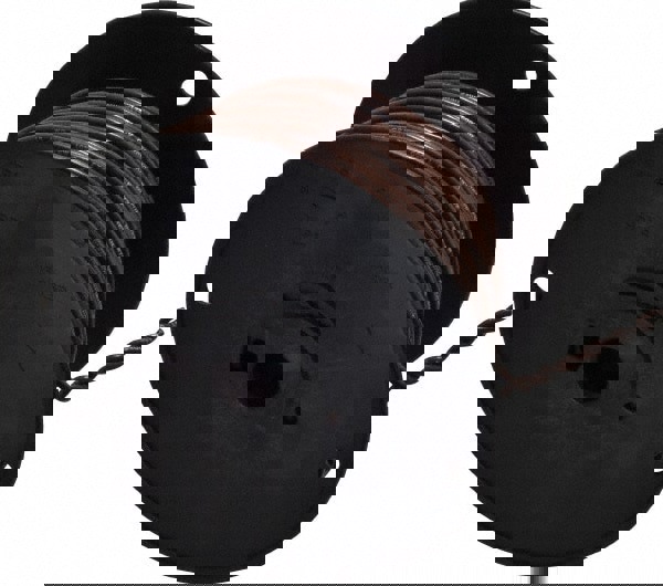 Machine Tool Wire: 18 AWG, Brown, 500' Long, Polyvinylchloride, 0.108