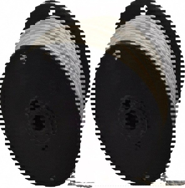 Machine Tool Wire: 16 AWG, White, 500' Long, Polyvinylchloride, 0.12