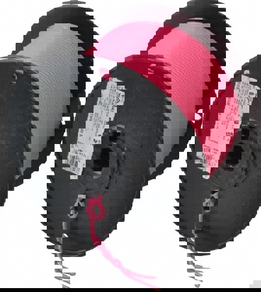 Machine Tool Wire: 16 AWG, Pink, 500' Long, Polyvinylchloride, 0.12