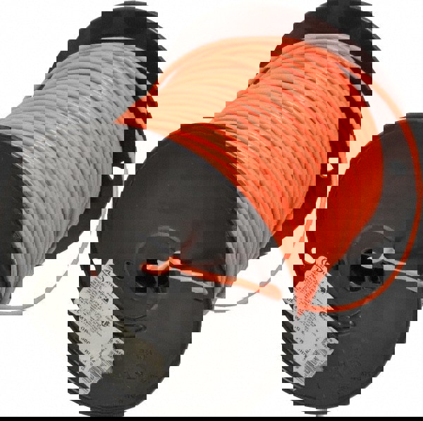 Machine Tool Wire: 14 AWG, Orange, 500' Long, Polyvinylchloride, 0.136