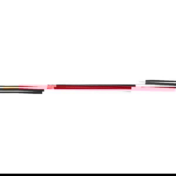 Machine Tool Wire: 12 AWG, Red, 500' Long, Polyvinylchloride, 0.155