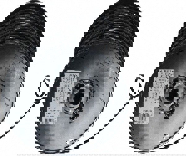 Machine Tool Wire: 12 AWG, Black, 500' Long, Polyvinylchloride, 0.155