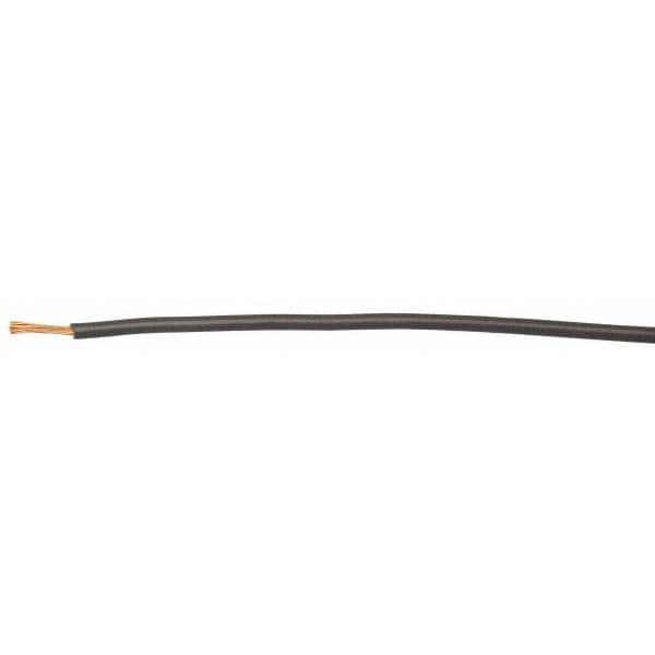 Machine Tool Wire: 12 AWG, Gray, 500' Long, Polyvinylchloride, 0.155