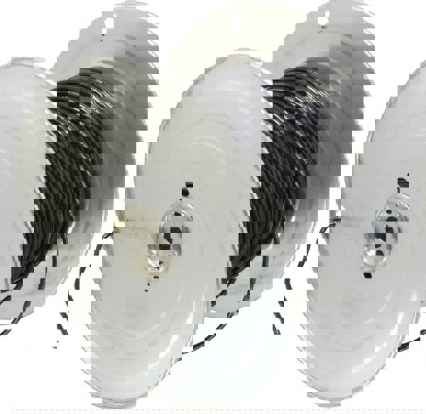 Machine Tool Wire: 10 AWG, Black, 500' Long, Polyvinylchloride, 0.18