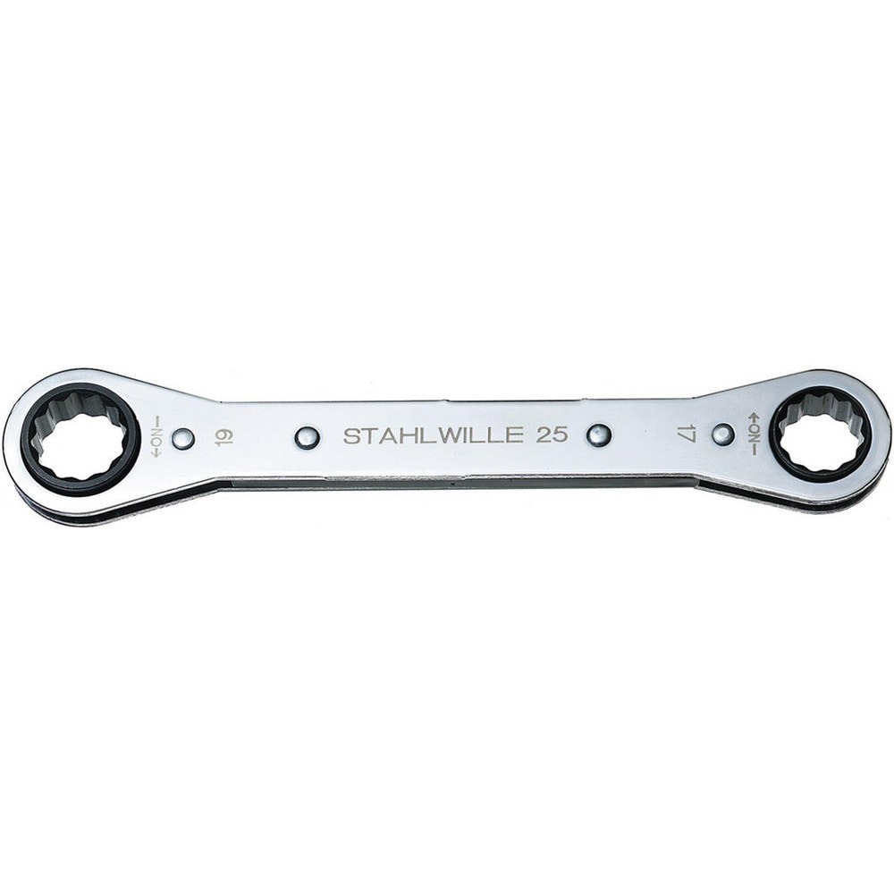 Box Wrenches; Wrench Type: Flat Ring Box End Wrench ; Size (mm): 12 x 13 ; Double/Single End: Double ; Wrench Shape: Straight ; Material: Chrome Alloy Steel ; Finish: Chrome