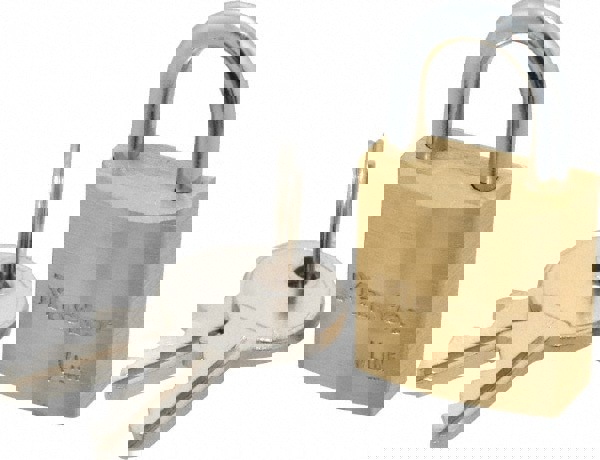 Padlock: Brass, Keyed Different, 3/4