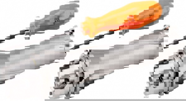 114.3mm Max Drill Depth, 3xD, 38.1mm Diam, Indexable Insert Drill